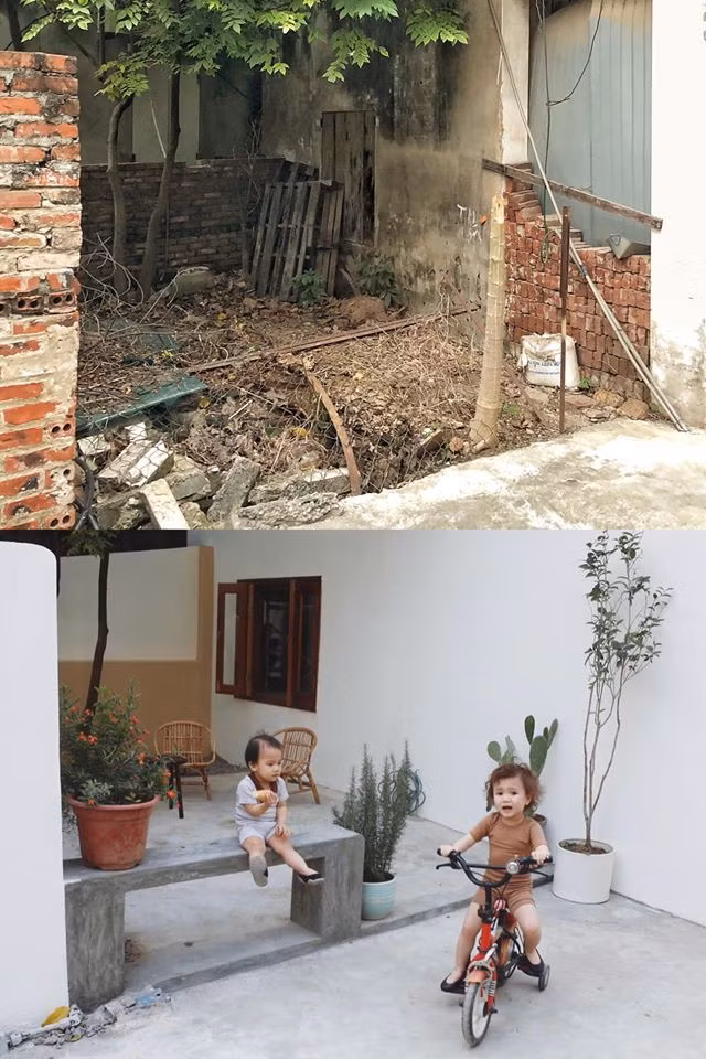 Khung cảnh bình yên như trong một câu chuyện cổ tích.