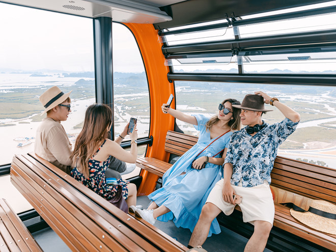 Cabin cáp treo sẽ là điểm check in đầy tuyệt với ẢNH SG