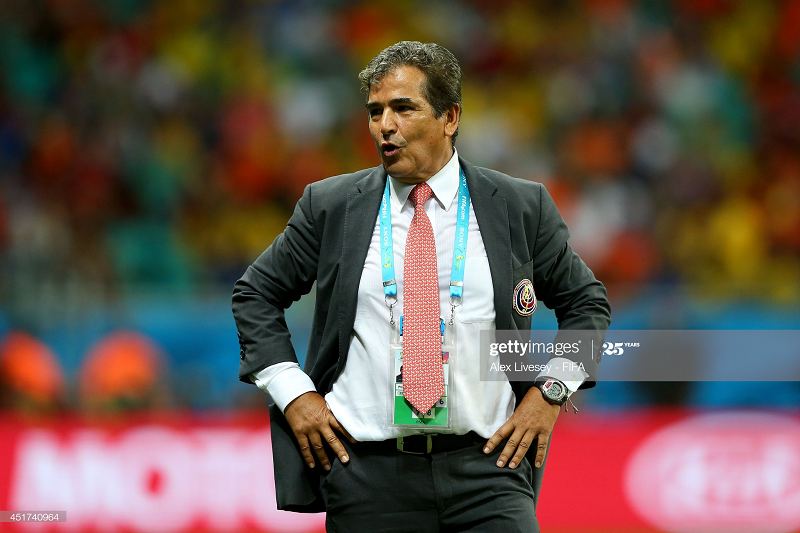 Luis Jorge Pinto từng đưa Costa Rica vào đến tứ kết World Cup 2014. Ảnh: Getty  Luis Jorge Pinto từng đưa Costa Rica vào đến tứ kết World Cup 2014. Ảnh: Getty