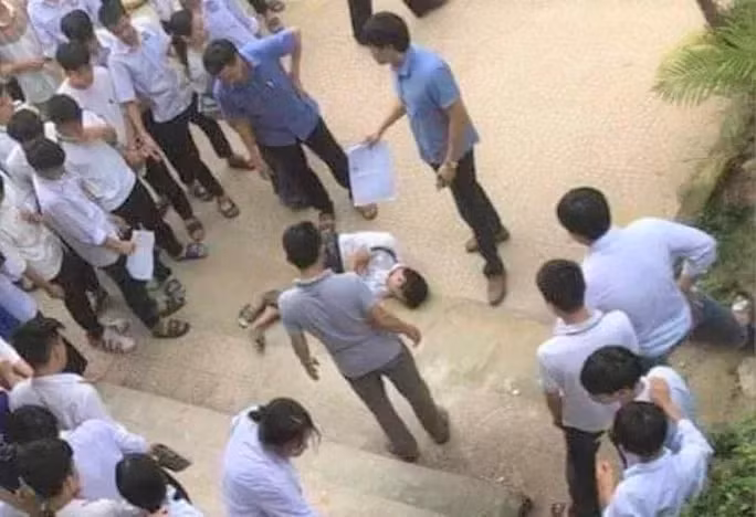 Hiện trường nơi xảy ra sự việc