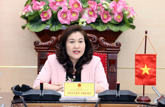 Thứ trưởng Nguyễn Thị Hà phát biểu tại Hội thảo. Thứ trưởng Nguyễn Thị Hà phát biểu tại Hội thảo.