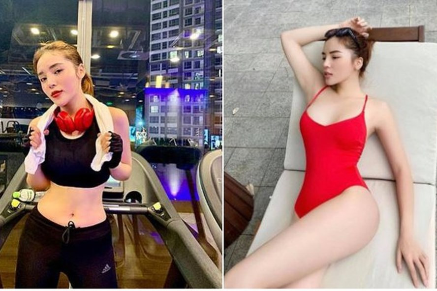 Hoa hậu Kỳ Duyên nỗ lực giảm 10kg để lấy lại vóc dáng sau dịch. Ảnh: NVCC