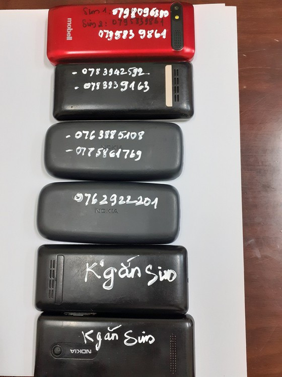 Điện thoại di động dùng cho việc liên lạc, lừa đảo