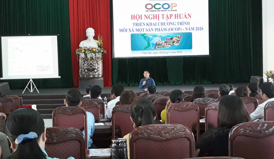 Quang cảnh buổi tập huấn. Ảnh: Ngọc Sang