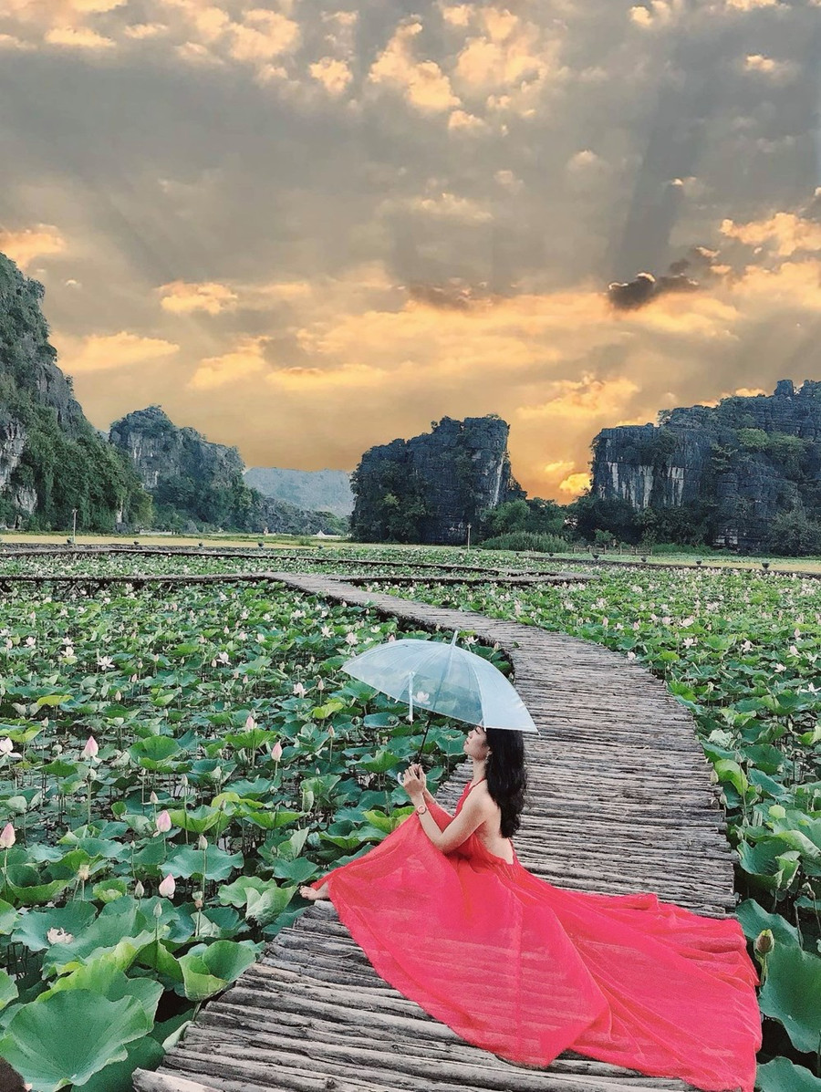 Với hồ sen ở Hang Múa, nơi đây tiếp tục xứng danh ‘đệ nhất sống ảo’ của Ninh Bình và cả miền Bắc Với hồ sen ở Hang Múa, nơi đây tiếp tục xứng danh ‘đệ nhất sống ảo’ của Ninh Bình và cả miền Bắc