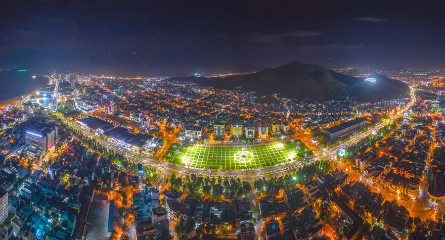 Toàn cảnh Quy Nhơn về đêm