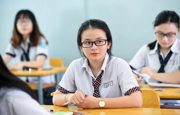  Thí sinh dự thi THPT quốc gia 2019 - Ảnh: DUYÊN PHAN