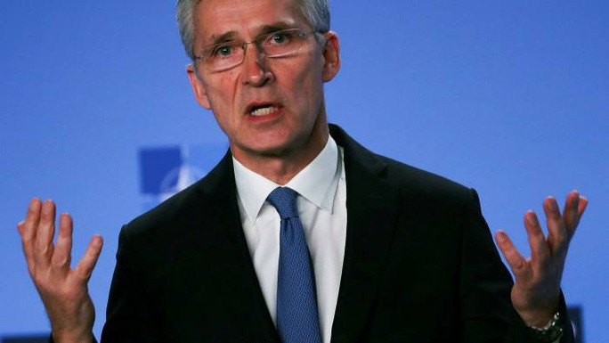 Tổng thư ký NATO Jens Stoltenberg cho rằng sự trỗi dậy của Trung Quốc về cơ bản đang làm thay đổi cán cân sức mạnh toàn cầu. Ảnh: AP  Tổng thư ký NATO Jens Stoltenberg cho rằng sự trỗi dậy của Trung Quốc về cơ bản đang làm thay đổi cán cân sức mạnh toàn cầu. Ảnh: AP