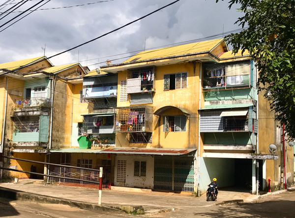 Chung cư Lê Lợi (TP. Pleiku) là khu nhà ở xã hội duy nhất của tỉnh tới thời điểm này. Ảnh: H.D