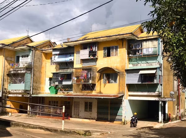 Chung cư Lê Lợi (TP. Pleiku) là khu nhà ở xã hội duy nhất của tỉnh tới thời điểm này. Ảnh: H.D