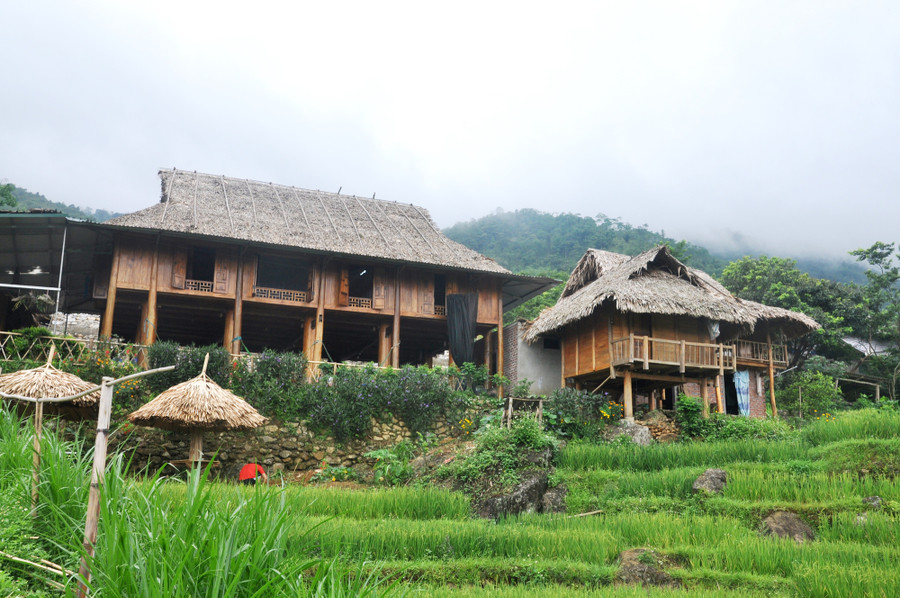 Homestay của Lục Văn Cường tại bản Báng (xã Thành Sơn, huyện Bá Thước, Thanh Hóa) đem về thu nhập mỗi năm nửa tỷ đồng.