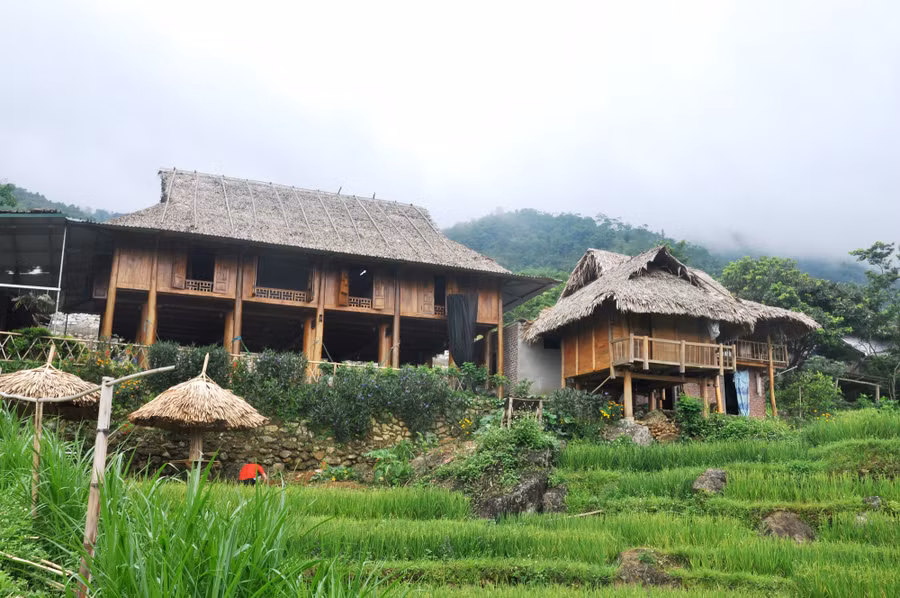 Homestay của Lục Văn Cường tại bản Báng (xã Thành Sơn, huyện Bá Thước, Thanh Hóa) đem về thu nhập mỗi năm nửa tỷ đồng.