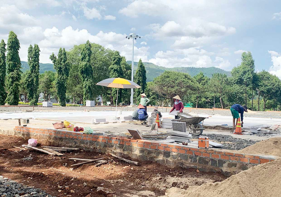 Dự án Mở rộng, nâng cấp Quảng trường thị trấn Phú Hòa (huyện Chư Pah)