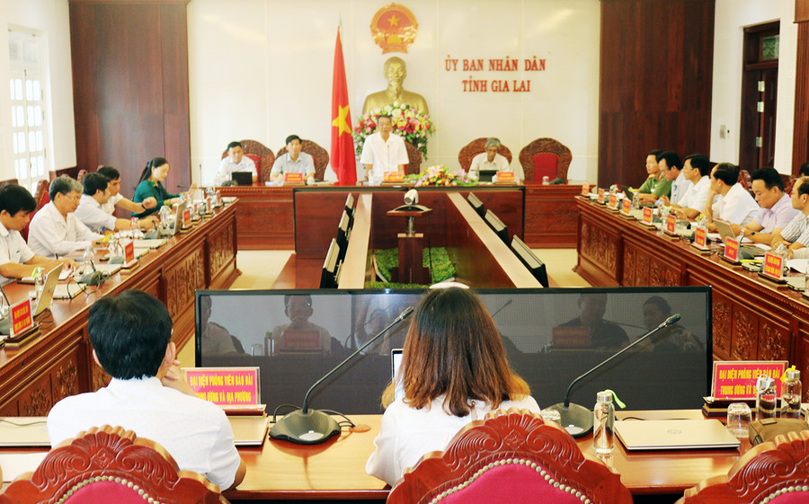 Quang cảnh buổi họp báo. Ảnh: N.S Quang cảnh buổi họp báo. Ảnh: N.S