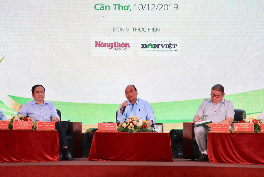 Hội nghị Thủ tướng đối thoại với nông dân lần thứ hai ngày 10/12/2029 tại TP.Cần Thơ.