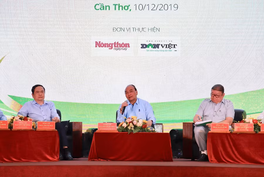 Hội nghị Thủ tướng đối thoại với nông dân lần thứ hai ngày 10/12/2029 tại TP.Cần Thơ.