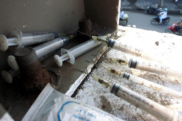 Ma túy, đừng bao giờ thử, dù chỉ một lần - Ảnh: N.C.THÀNH