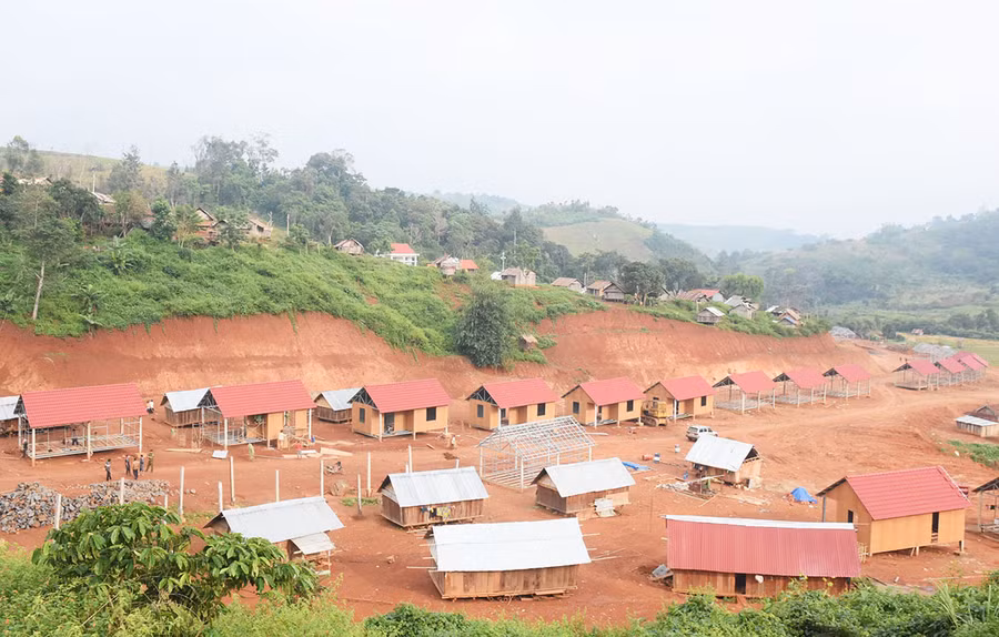 Kết quả công tác dân vận được phản ánh rõ nét qua việc vận động người dân tham gia xây dựng làng nông thôn mới của địa phương