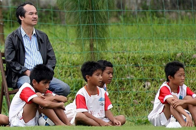 Tình yêu với bóng đá và học viện HAGL JMG của bầu Đức Ảnh: MINH TRẦN