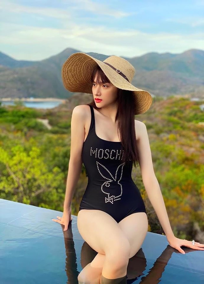 Bên cạnh nhiều lời khen ngợi, cũng có ý kiến cho rằng ngoại hình Hương Giang có phần gầy gò hơn so với trước đây ẢNH: FBNV