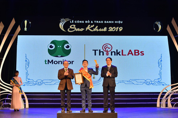 Doanh nghiệp của Vũ Hải Nam được vinh danh tại Giải thưởng Sao Khuê 2019.