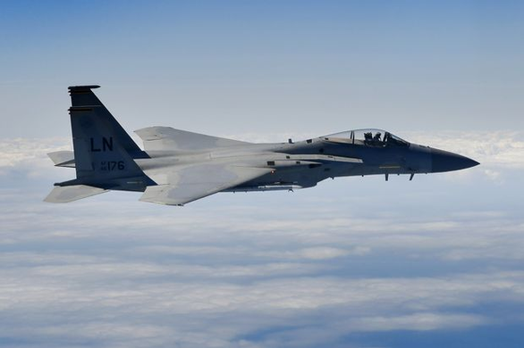 F-15 là một trong những dòng tiêm kích hiện đại thành công nhất của Mỹ về số lượng chế tạo bên cạnh F-16 - Ảnh: AFP
