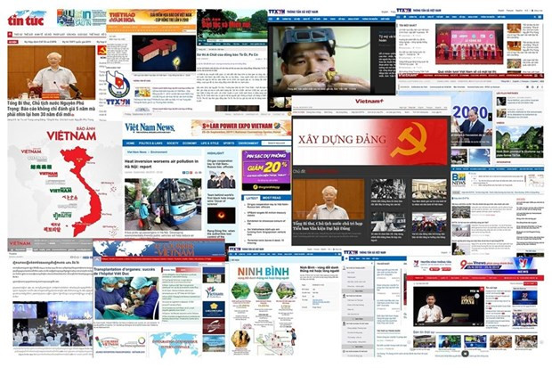 Những sản phẩm thông tin của TTXVN đã trở thành những kênh thông tin tin cậy và nhanh nhạy để từng giờ, từng phút đưa nguồn thông tin dồi dào và phong phú của TTXVN đến với công chúng trong và ngoài nước. (Nguồn: TTXVN) Những sản phẩm thông tin của TTXVN đã trở thành những kênh thông tin tin cậy và nhanh nhạy để từng giờ, từng phút đưa nguồn thông tin dồi dào và phong phú của TTXVN đến với công chúng trong và ngoài nước. (Nguồn: TTXVN)