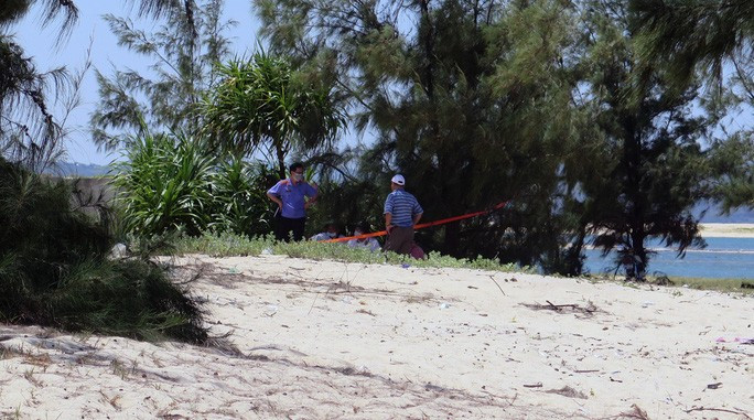 Nơi xảy ra vụ án mạng nằm sát cửa đầm Ô Loan chảy ra biển