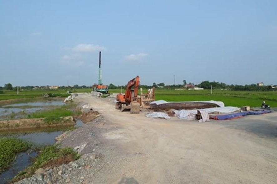 Dự án Bắc - Nam phía Đông đã giải phóng mặt bằng được trên 80%. Ảnh ĐT