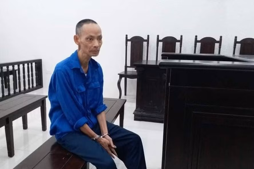 Bị cáo Đỗ Khắc Phong tại phiên tòa sơ thẩm ngày 4.6 vừa qua. Ảnh: Việt Dũng