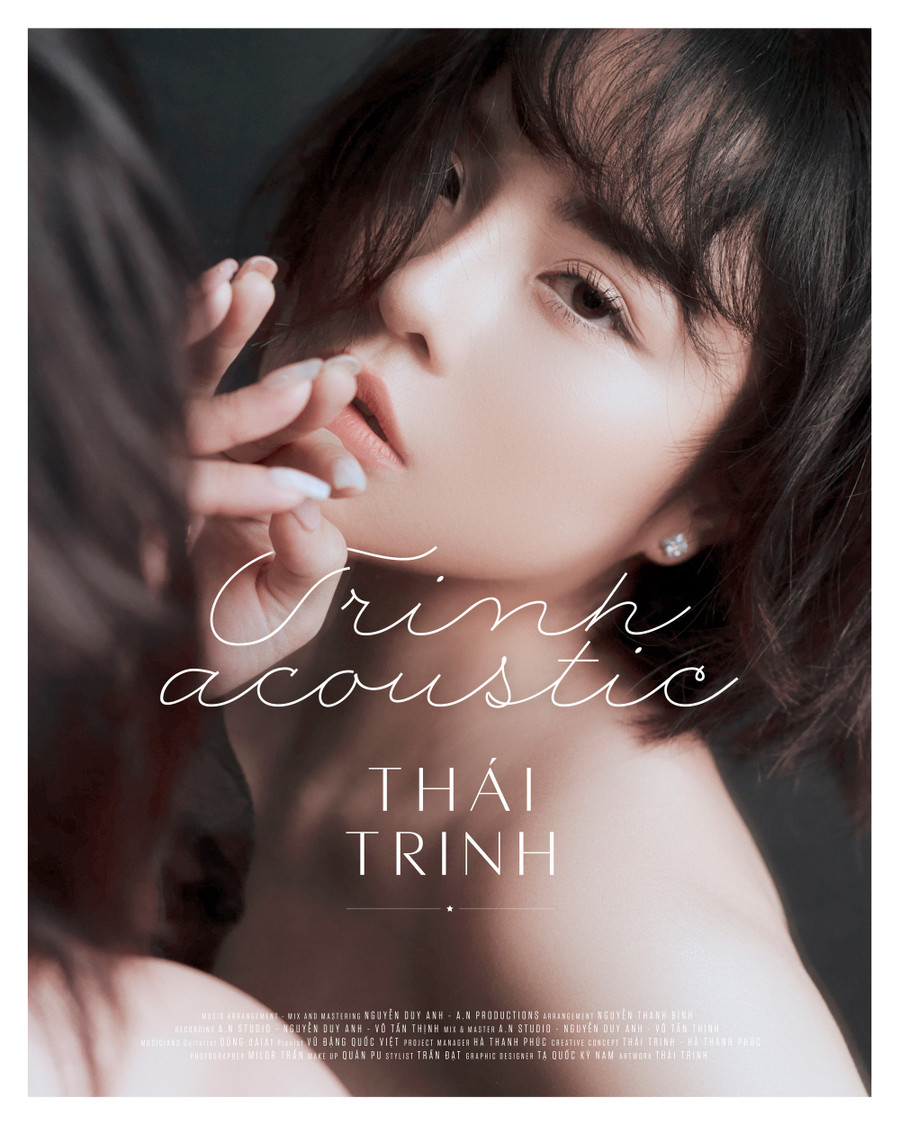 Bìa album của Thái Trinh.