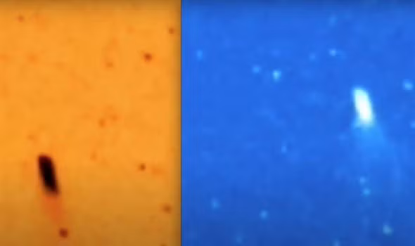 Một số người hoài nghi cho rằng, đây chỉ là hình ảnh về một sao chổi.