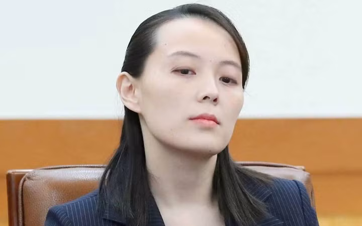 Em gái của nhà lãnh đạo Triều Tiên Kim Jong-un, Kim Yo-jong.