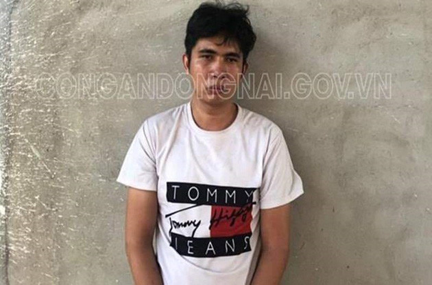 Trần Minh Tâm bị bắt để điều tra về hành vi giết người, cướp tài sản. (Ảnh: CA ĐN)