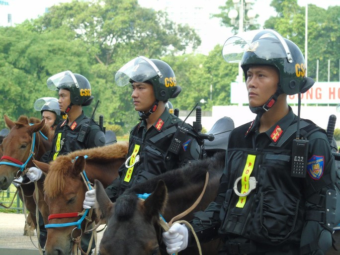 Hơn 60 con ngựa đã được thuần hóa để phục vụ diễu hành, biểu diễn.