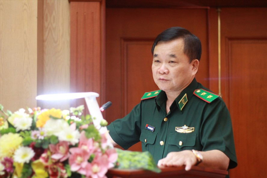  Trung tướng Hoàng Xuân Chiến- Tư lệnh Bộ đội Biên phòng. Ảnh T.Vương