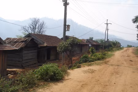 Làng Xốp Nghét hôm nay. Ảnh: Văn Công Hùng