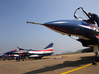 Máy bay J-10 của Trung Quốc.