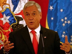 Tổng thống Chile Sebastián Piñera.