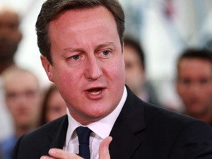 Thủ tướng Anh David Cameron.