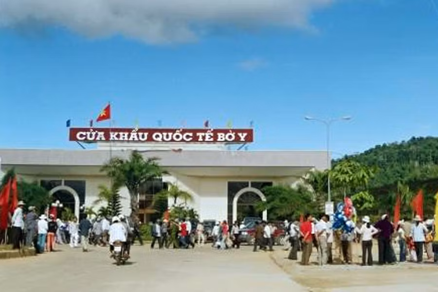 Cửa khẩu quốc tế Bờ Y. Cửa khẩu quốc tế Bờ Y.