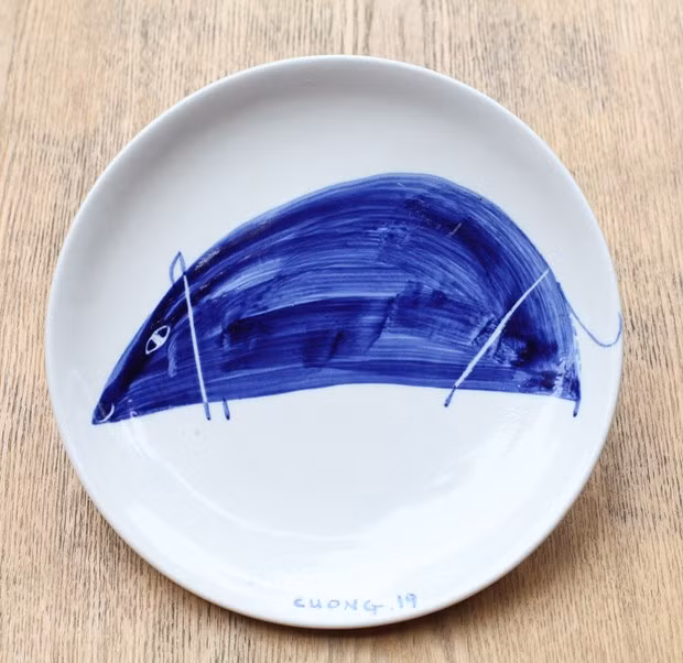 Họa sỹ Lê Thiết Cương tiếp tục hành trình sáng tạo với phong cách tối giản. (Ảnh: BTC)