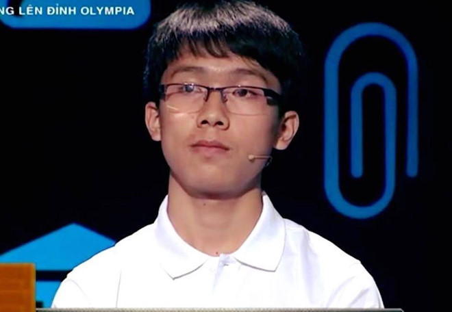 Công Minh thời gian tham gia Đường lên đỉnh Olympia 2018 - Ảnh NVCC