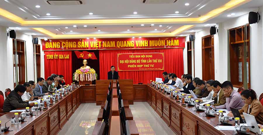 Quang cảnh cuộc họp. Ảnh: Trần Dung
