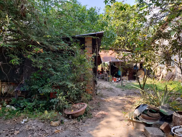  Lối vào nhà bà Cao Thị Cẩm Vân - Ảnh: PHƯỚC TUẦN