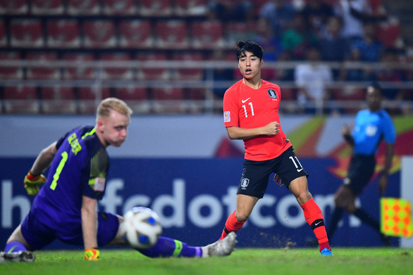 Một tình huống bỏ lỡ của Lee Dong-Jun - Ảnh: AFC  Một tình huống bỏ lỡ của Lee Dong-Jun - Ảnh: AFC