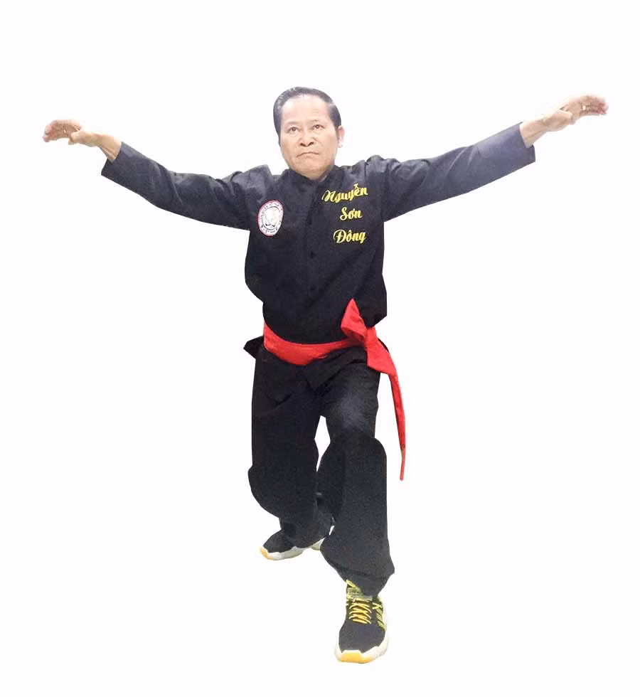  Võ sư Nguyễn Sơn Đông. 