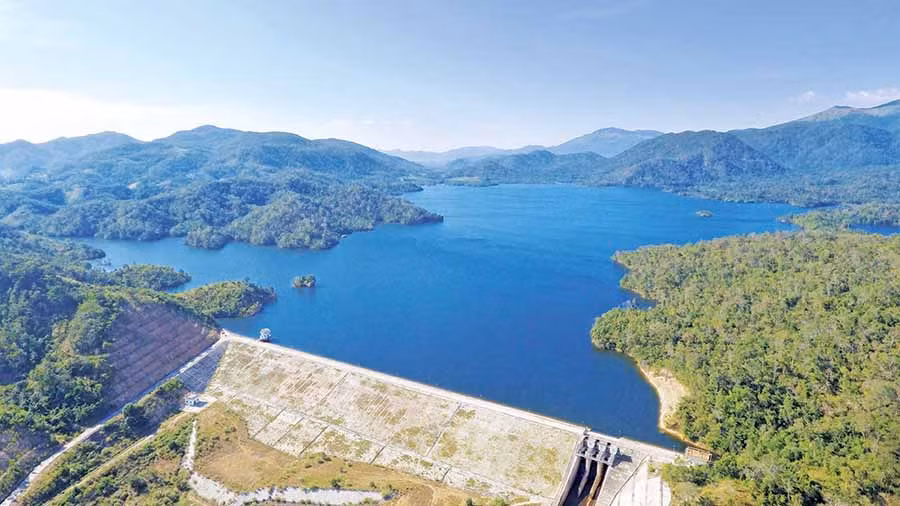 Hồ Ia Mláh, huyện Krông Pa. Ảnh: ĐỨC MẠO