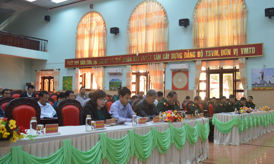 Các đại biểu dự hội nghị. Ảnh: Anh Huy