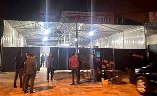 Hiện trường vụ xả súng kinh hoàng - Ảnh CTV Hiện trường vụ xả súng kinh hoàng - Ảnh CTV